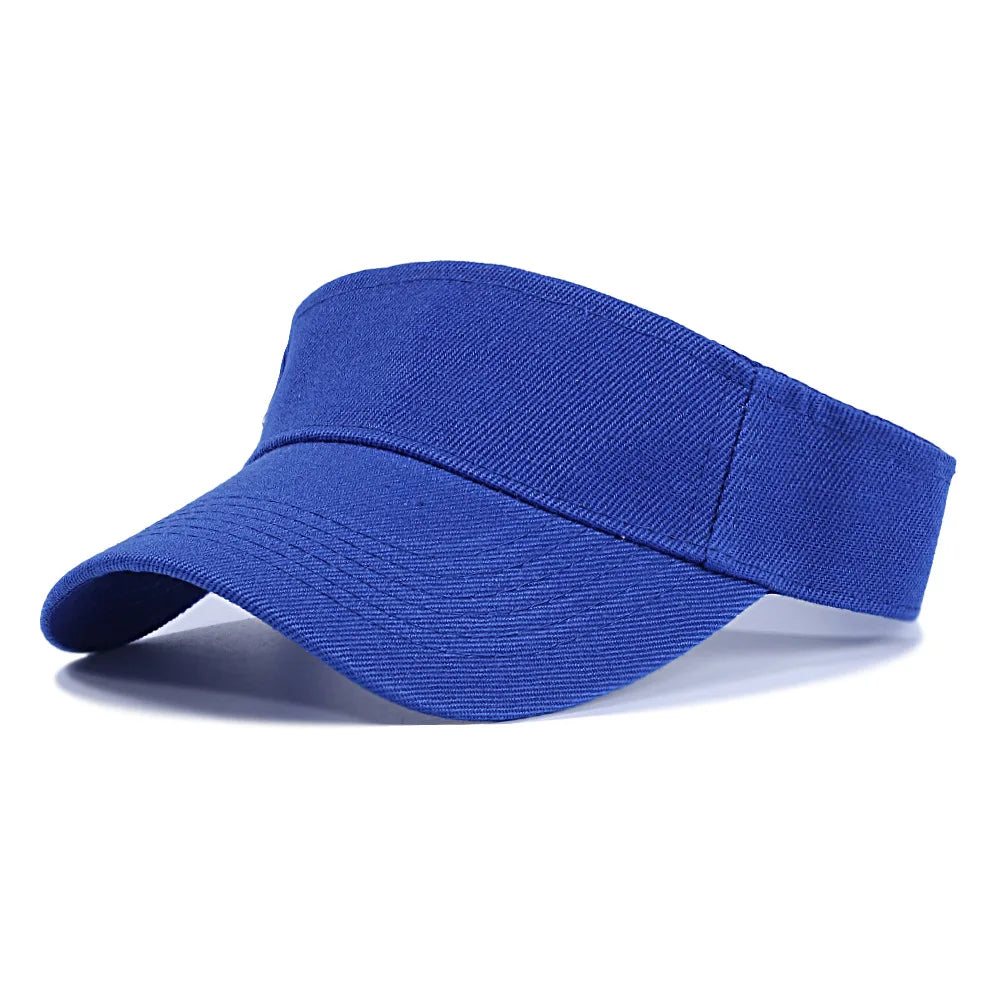 1pc Structured Brim Quick-Dry Sun Visor Hat for Women,Lightweight Sun Protection Sports Visor for Running Golf Tennis Pickleball