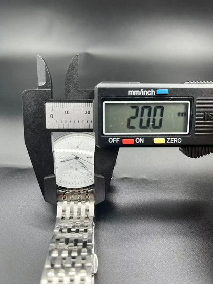 Reloj de lujo para hombre, automático mecánico, de cuerda automática, para negocios, de acero inoxidable, luminoso, 2020