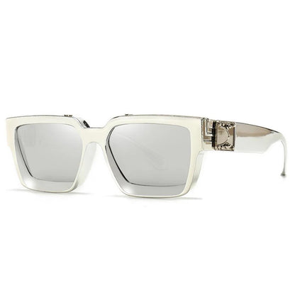 Cycling Brand Rectangle Sunglasses Men Women Luxury Shades Retro Square Sun Glasses Eyewear Trend Punk Eyeglasses For Male