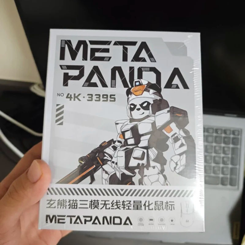 Ratón inalámbrico Metaphyuni Metapanda P1 Pro Max PAW3395L de baja latencia, ligero, para e-sports y gaming, ergonómico, regalo para PC gamer