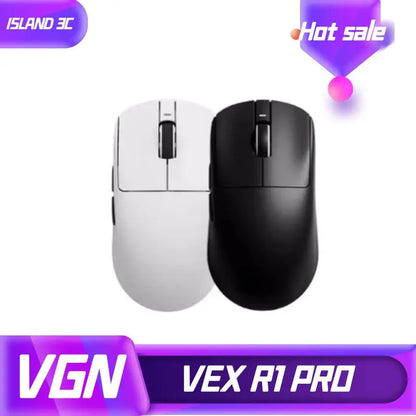 Ratón inalámbrico gaming VXE Dragonfly R1 Pro con sensor Paw3395, Nordic 52840, 2khz, Smart Speed X, baja latencia, para oficina y PC