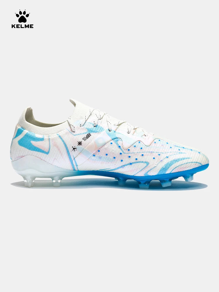 Ghete de fotbal Kelme pentru bărbați, Ag/fg, cu crampoane mixte, pentru adulți, profesionale, pentru competiții pe gazon artificial, ghete de fotbal pentru antrenament zilnic
