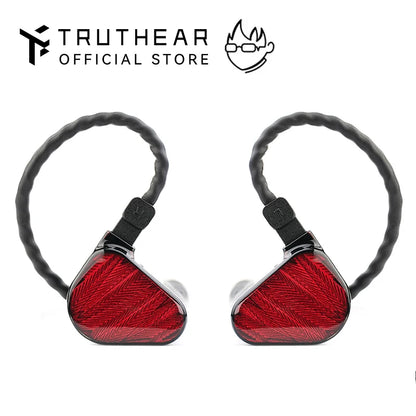 TRUTHEAR x Crinacle ZERO:RED Auricolari audiophile cablati in-ear con doppio driver dinamico 0.78 2Pin HiFi