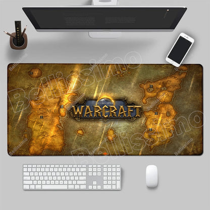World Of Warcraft 90x40 stor gaming-musemåtte til spilbord, Csgo, naturgummimåtte, Grande Gamer, XXL computermusemåtte