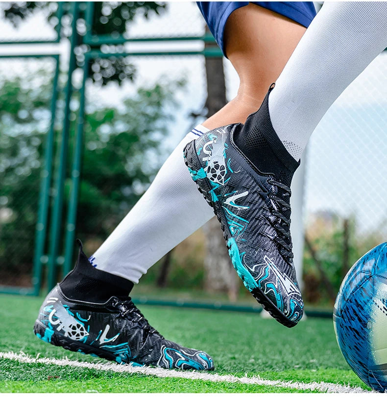 Nuove scarpe da calcio professionali da uomo antiscivolo, unisex, traspiranti, per futsal e sport, nuovi tacchetti ultraleggeri per dropshipping