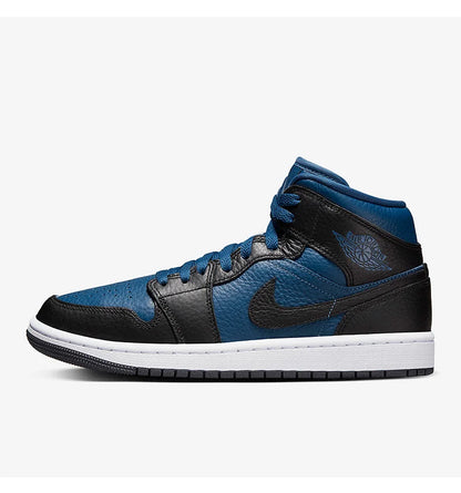Nike genuine Jordan 1 Mid SE Women's Contrast Splicing Board Shoes DR0501-401