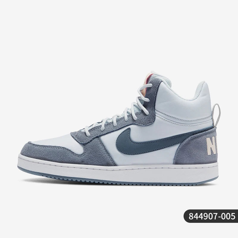 Zapatillas Nike oficiales y auténticas COURT BOROUGH para mujer, casuales, resistentes al desgaste, de caña media, modelo 844907-005