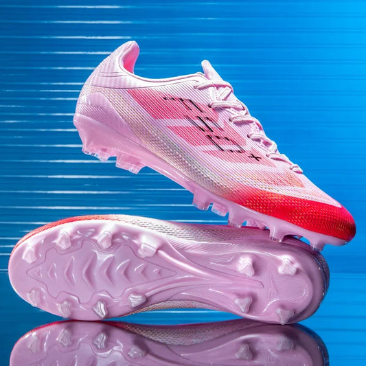 Nouvelles chaussures de football pour hommes, chaussures de soccer pour terrain en herbe, chaussures d'entraînement, chaussures de sport ultralégères, chaussures de match professionnelles, baskets antidérapantes unisexes.