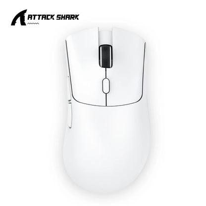 Attack Shark R1 Tri-Mode 2.4g-BT-Wired, PAW3311 18000DPI, 59g  Lightweight Gaming Mouse