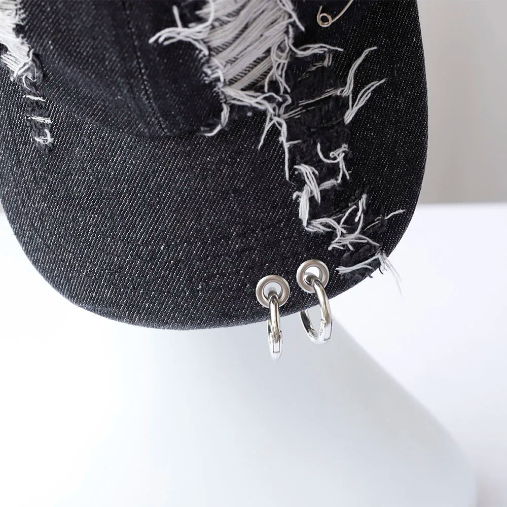 Moda Fete Blugi noi Urechi lungi de iepure Șapcă de baseball în stil cowboy Șapcă cu graffiti Hip Hop pentru femei și bărbați Șapcă de baseball pentru petreceri și echipe