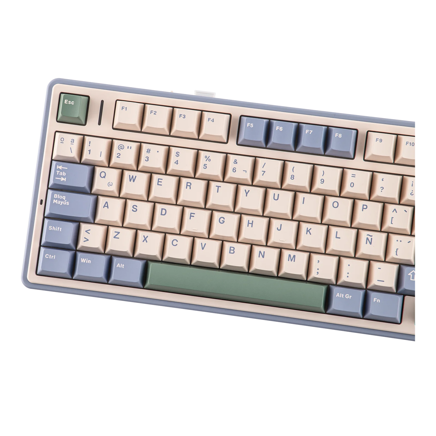 EPOMAKER AULA F75 ISO-ES 75% spagnola QWERTY Hot-Swap, tastiera meccanica da gaming cablata/Bluetooth/wireless 2.4GHz con montaggio gasket e retroilluminazione RGB