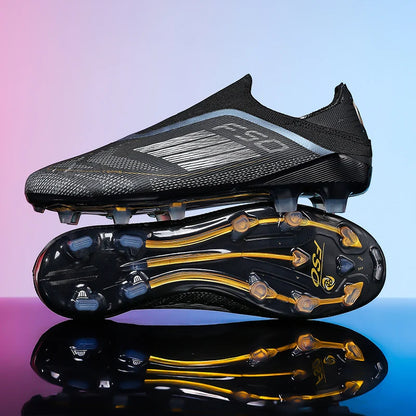 New Men's Football Boots Turf Comfortable Soccer Shoes Sport FG Grass Cleats Futsal Non-Slip Outdoor Adult Ultralight Non-Slip