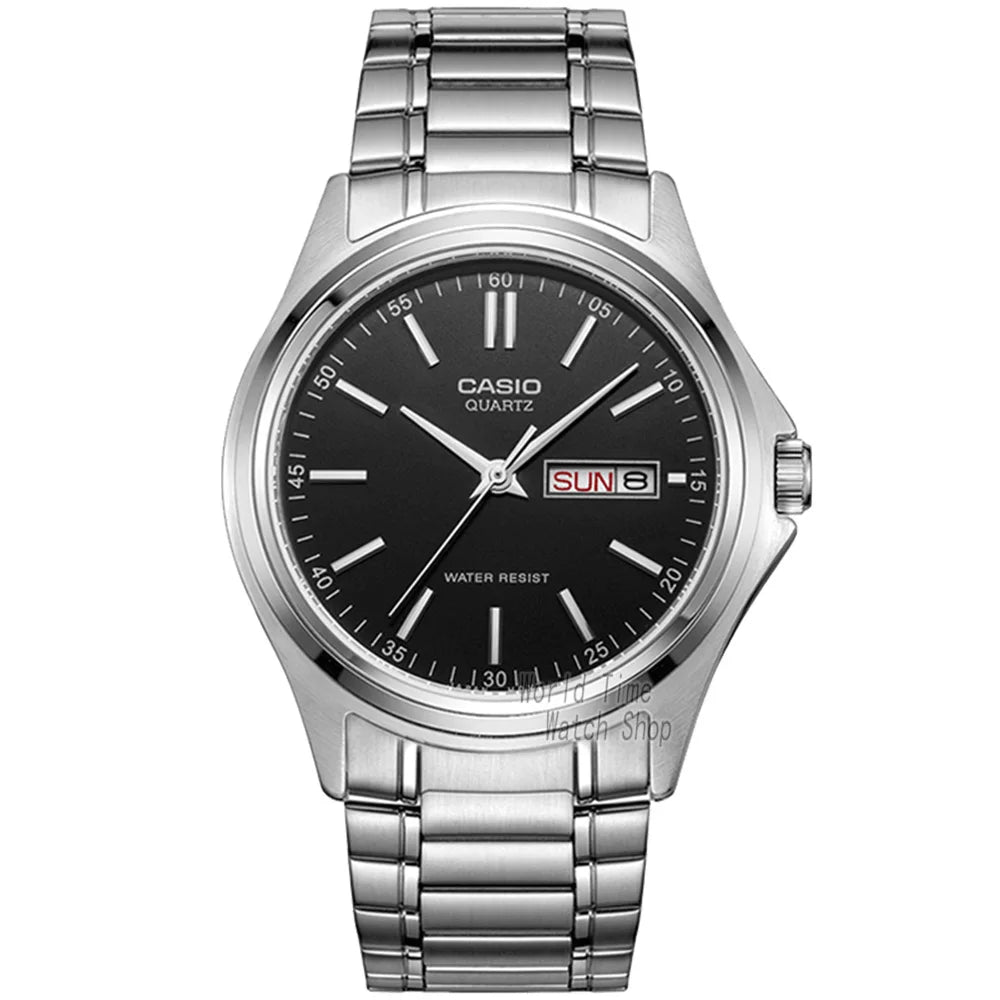 Casio watch men simple Week Calendar Waterproof quartz men watch Business Casual Style