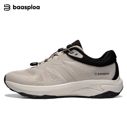 Ténis de caminhada para homem Baasploa: calçado de moda para atividades ao ar livre, leve e respirável; calçado casual masculino antiderrapante e resistente ao desgaste, ideal para escalada