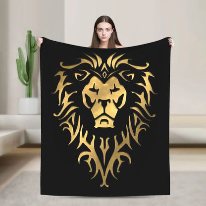 World of Warcraft, WOW Game Blanket Quality Super Warm  Throw Blanket Winter Picnic Outdoor Graphic Bedspread