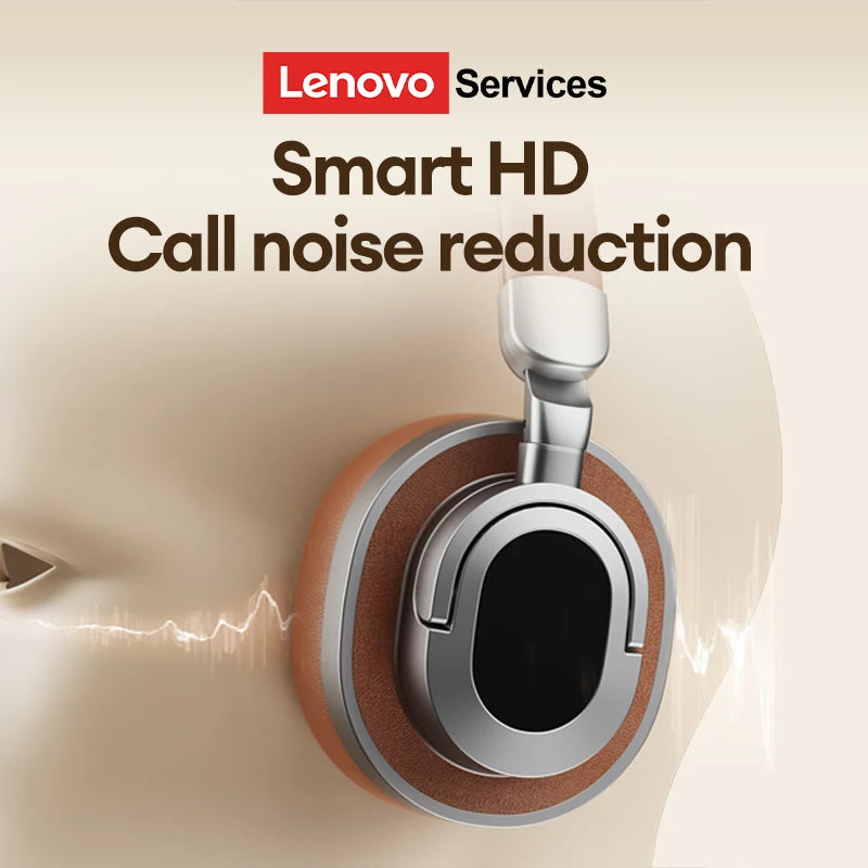 Cuffie over-ear Lenovo LE602 Bluetooth 6.0 – Headset gaming HiFi stereo ANC wireless e cablato con microfono ENC HD