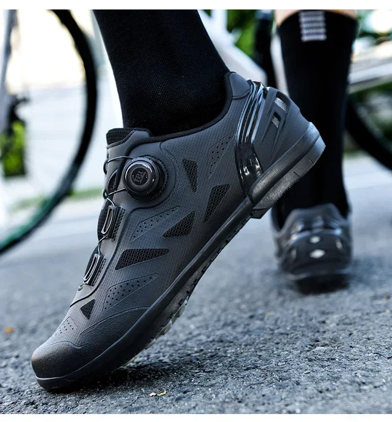 Cycling Road Bike Shoes Men Flat MTB Speed Sneakers Racing Women Route Bicycle Sports Mountain SPD Footwear Cleat Biking Shoe