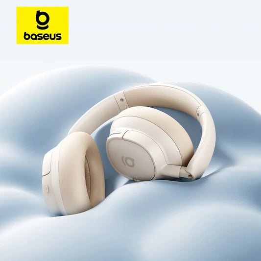 Casque sans fil Baseus ANC 80H, écouteurs circumauraux, réduction de bruit à 95%, casque Bluetooth 6.0 BH1 NC LITE
