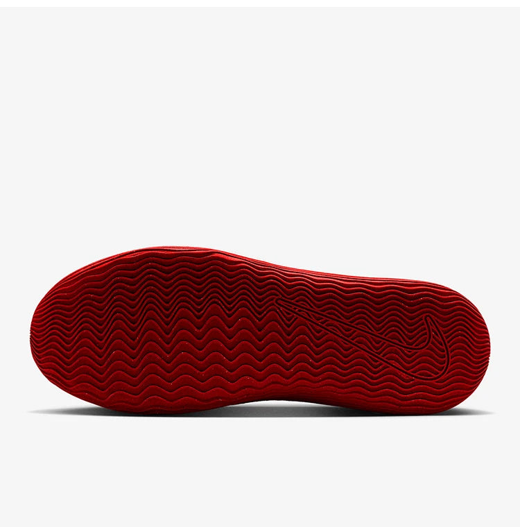 Zapatillas de baloncesto de entrenamiento Nike originales para hombre, de otoño, corte medio y alta durabilidad IH1105-003
