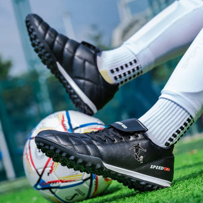 New Men Professional Football Boots Unisex Hot Sale Cleats Soccer Shoes Futsal Women Ultralight High-quality TF/FG Sneakers
