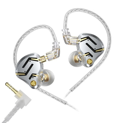 KZ ZS12 PRO 2 Hybrid-IEM-Kopfhörer – HiFi-Bass kabelgebundene Gaming-Ohrhörer mit superlinearen Treibern