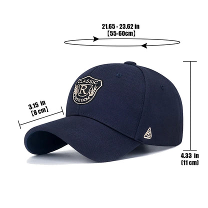 Fashion Mens Womens Pineapple Cloth 'CLASSIC' Letter Element Gold Thread Embroidered Baseball Cap Unisex Casual Sport VisorHat