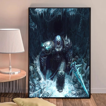 World of Warcraft Game Poster Good Quality Prints and Posters HD Quality Poster Wall Art Painting Study Home Decor