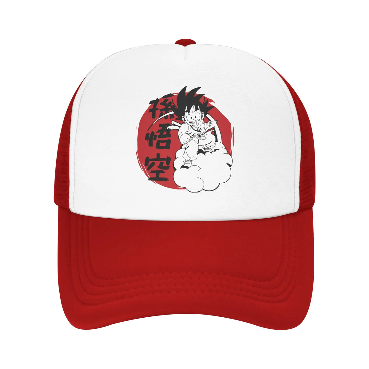 Son gohan D-Dragon Ball Z Trucker Hat Unisex Outdoor Hats Trucker Worker Cap Trucker Cap Snapback Caps Mesh Baseball Caps