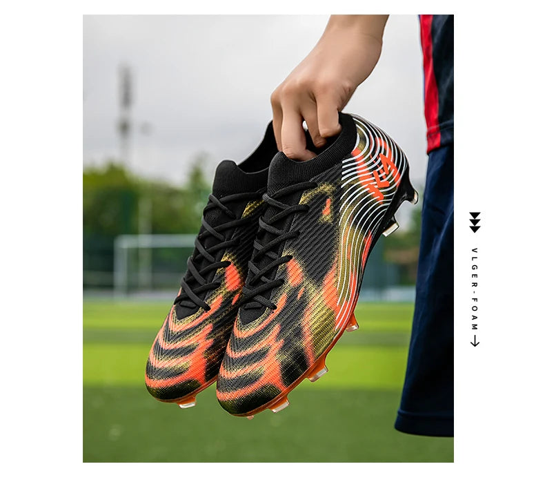 Scarpe da calcio professionali da uomo, resistenti e confortevoli, per allenamento, ultraleggere, di alta qualità, per partita