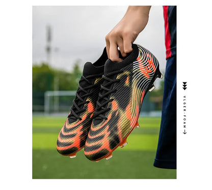 Scarpe da calcio professionali da uomo, resistenti e confortevoli, per allenamento, ultraleggere, di alta qualità, per partita