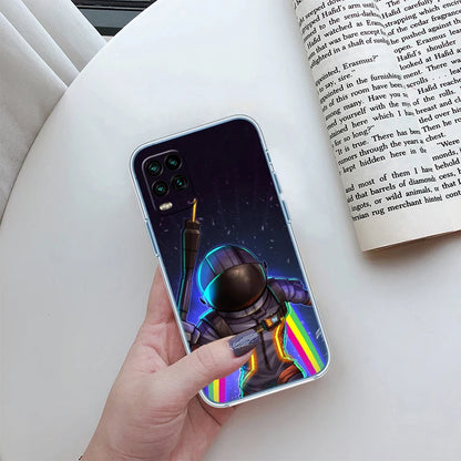 F-Fortnites-Poster transparente Handyhülle für Samsung Galaxy A04 A04S A14 A23 A34 A54 M23 M33 M52 M53