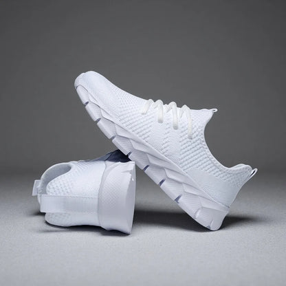 Men’s Sneakers Mesh Lightweight Women’s Casual Flats Men’s Running Sports Shoes Soft Tennis Breathable Male Sneakers