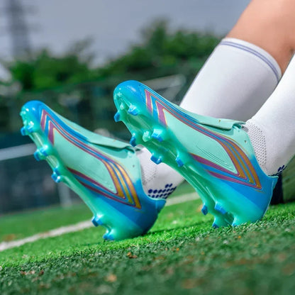 Nouvelles chaussures de football pour hommes, légères, antidérapantes, pour futsal, chaussures de football très vendues, baskets de match, crampons pour terrain intérieur et extérieur, haute qualité
