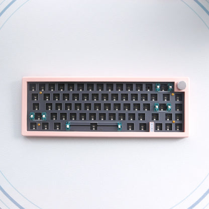 Kit de teclado mecánico personalizado GMK67 65% Gasket Bluetooth 2.4G inalámbrico, intercambiable en caliente, con retroiluminación RGB