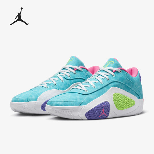 Nike:n aidot Jordan-miesten mukavat, matalavartiset ja pehmustetut koripallokengät HJ4421-303