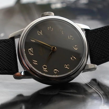 NEW Merkur Intaglio Watch 50m Skin Diver Watch Vintage Gray Mechanical Hand Watch 38mm Sapphire Relogio Masculino