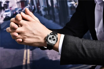 Nuovo originale PAGANI DESIGN PD-1664 orologio da uomo di lusso, movimento al quarzo giapponese VK63, zaffiro, impermeabile, cronografo, oro