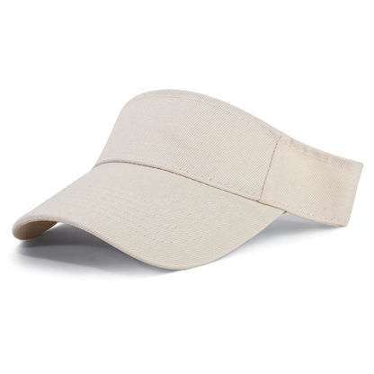1pc Structured Brim Quick-Dry Sun Visor Hat for Women,Lightweight Sun Protection Sports Visor for Running Golf Tennis Pickleball