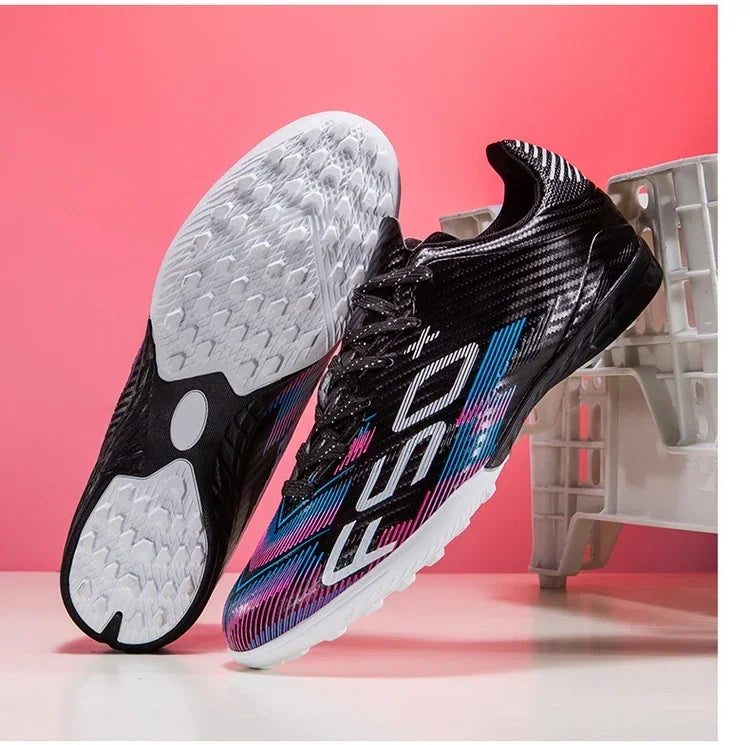 Nouvelles chaussures de football pour hommes, chaussures d'entraînement, baskets professionnelles, chaussures de match sur gazon, chaussures de football antidérapantes pour l'extérieur, chaussures de sport ultralégères,