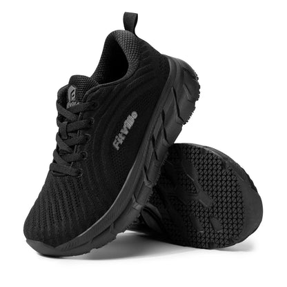 FitVille Men'S Shoes Wide Toe Box Cushioned Extra Wide Width Non Slip Running Shoe Comfortable Lightweight Sneakers For Fat Feet