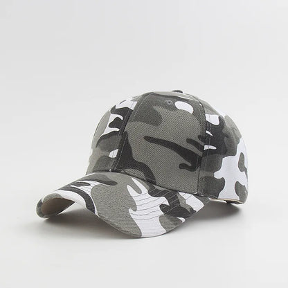 Czapka baseballowa w kamuflażu – damska, męska, czapka typu snapback w stylu hip-hopowym, czapki w kamuflażu do zajęć grupowych dla kobiet i mężczyzn, czapka wojskowa – damska, męska