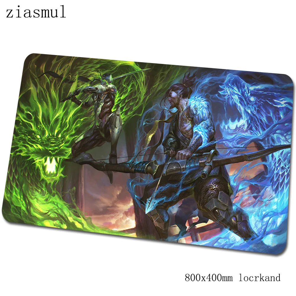 Tapete de rato Overwatch 800x400x3mm — bestseller, tapete gaming grande para rato e teclado, acessórios gaming para PC gamer