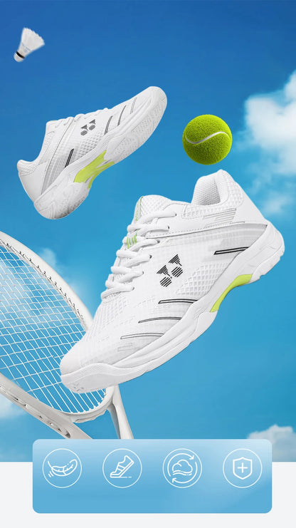 Professionelle Badminton-Schuhe, Sneaker, atmungsaktive, rutschfeste Tennis- und Sportschuhe für Herren und Damen, Trainingssneaker