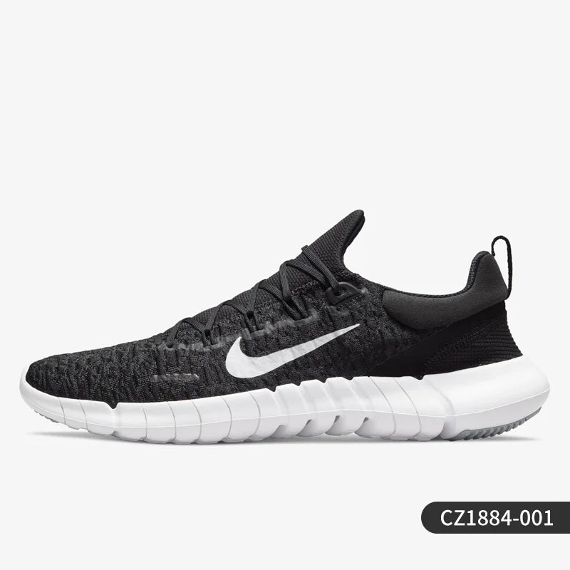 Nike, scarpe da corsa autentiche della stagione in corso, modello Free RN 5.0 in stile barefoot, codice CZ1884-001