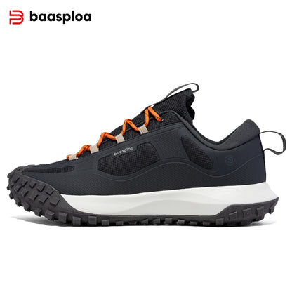 Ténis de caminhada para homem Baasploa: calçado de moda para atividades ao ar livre, leve e respirável; calçado casual masculino antiderrapante e resistente ao desgaste, ideal para escalada