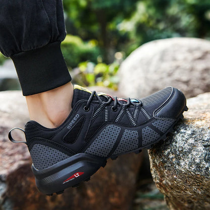 2025 Hiking Shoes for Men Non-slip Wear-resistant Comfortable Outdoor Hiking Sports Shoes Outdoor Running Shoes Walking Sports Shoes