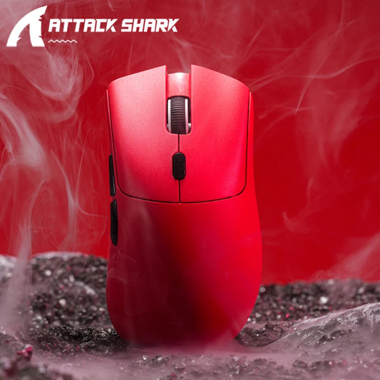 Attack Shark R1 Wireless Mouse Bluetooth Gaming Mouse,Viral Mouse Reviewed by Influencers PAW3311 Sensor,1000Hz Return-rate