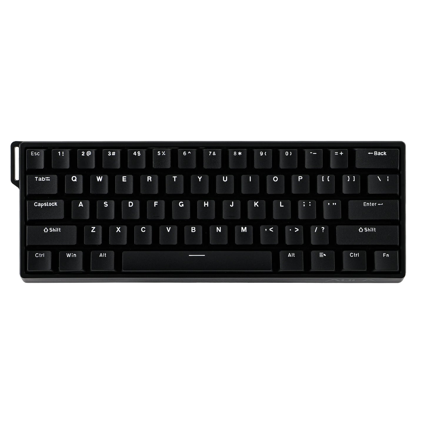 Teclado mecánico con cable AULA WIN60 HE/WIN60 HE MAX 60% con estructura tray-mount hot-swap e interruptores magnéticos Hall Effect