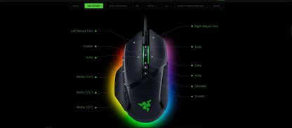 NEU 100% originale Razer Basilisk V3 kabelgebundene Gaming-Maus für Gamer, 26000 DPI optischer Sensor, E-Sports mit RGB-Beleuchtung für PC und Laptop