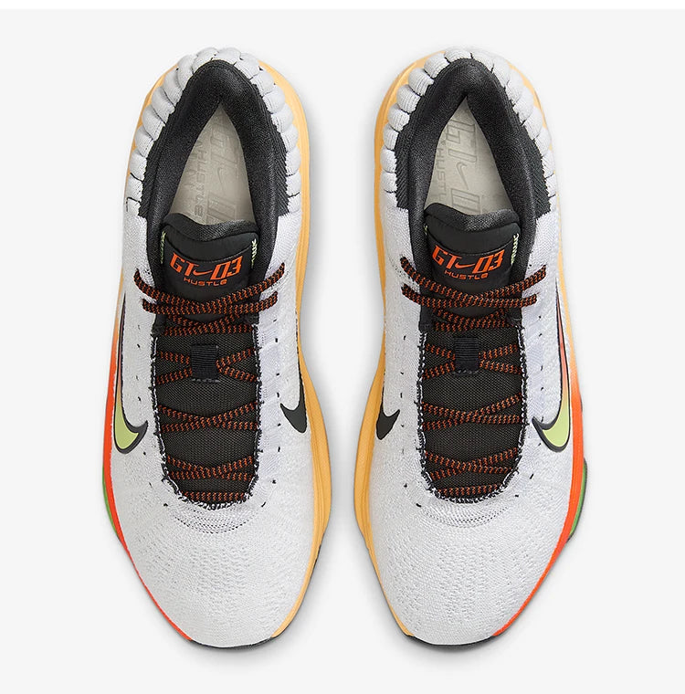 Zapatillas de baloncesto para hombre Nike auténticas G.T. HUSTLE, modernas y amortiguadas FV5952-101